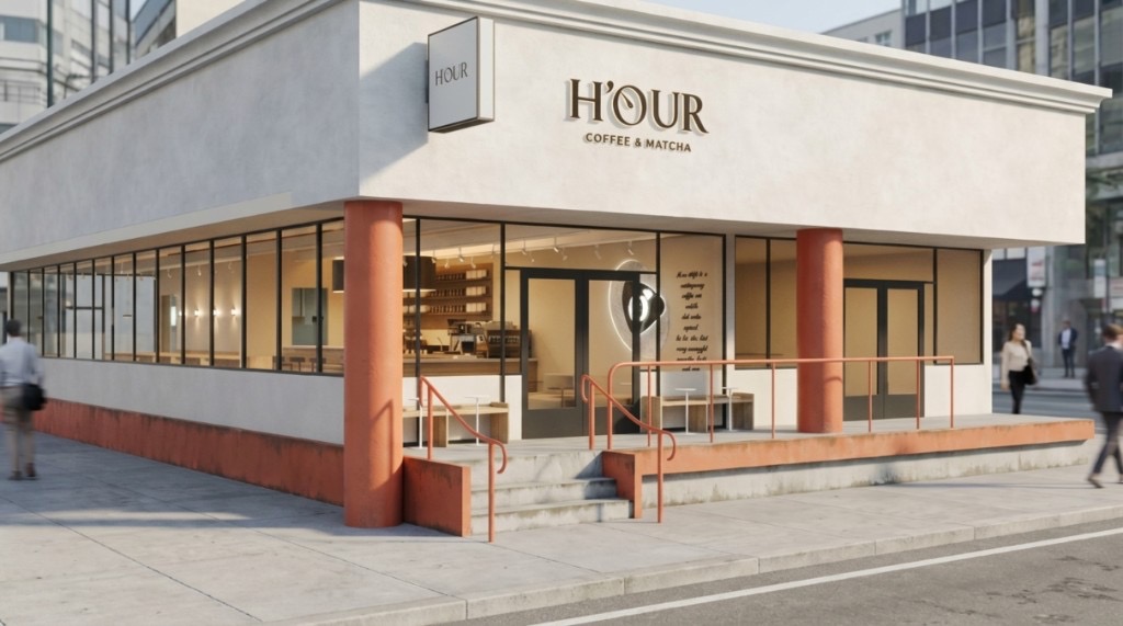 H'OUR Coffee & Matcha storefront